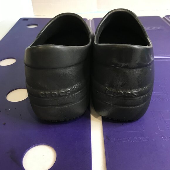 CROCS NERIA PRO II DUAL COMFORT SLIP ONS WOMEN SIZE 10 - Picture 9 of 10